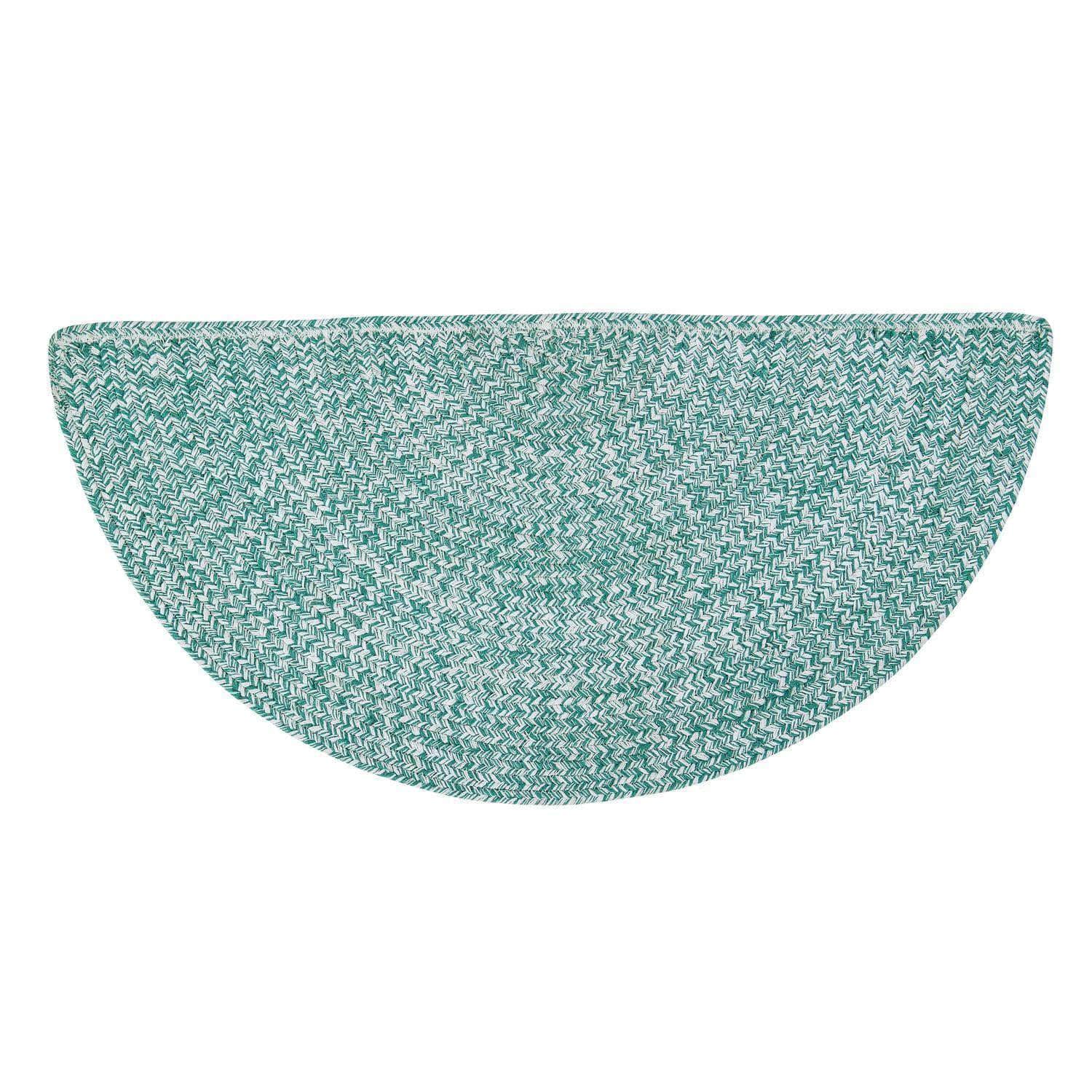 Green & Braided Farmhouse Hand Spun Cotton Rug