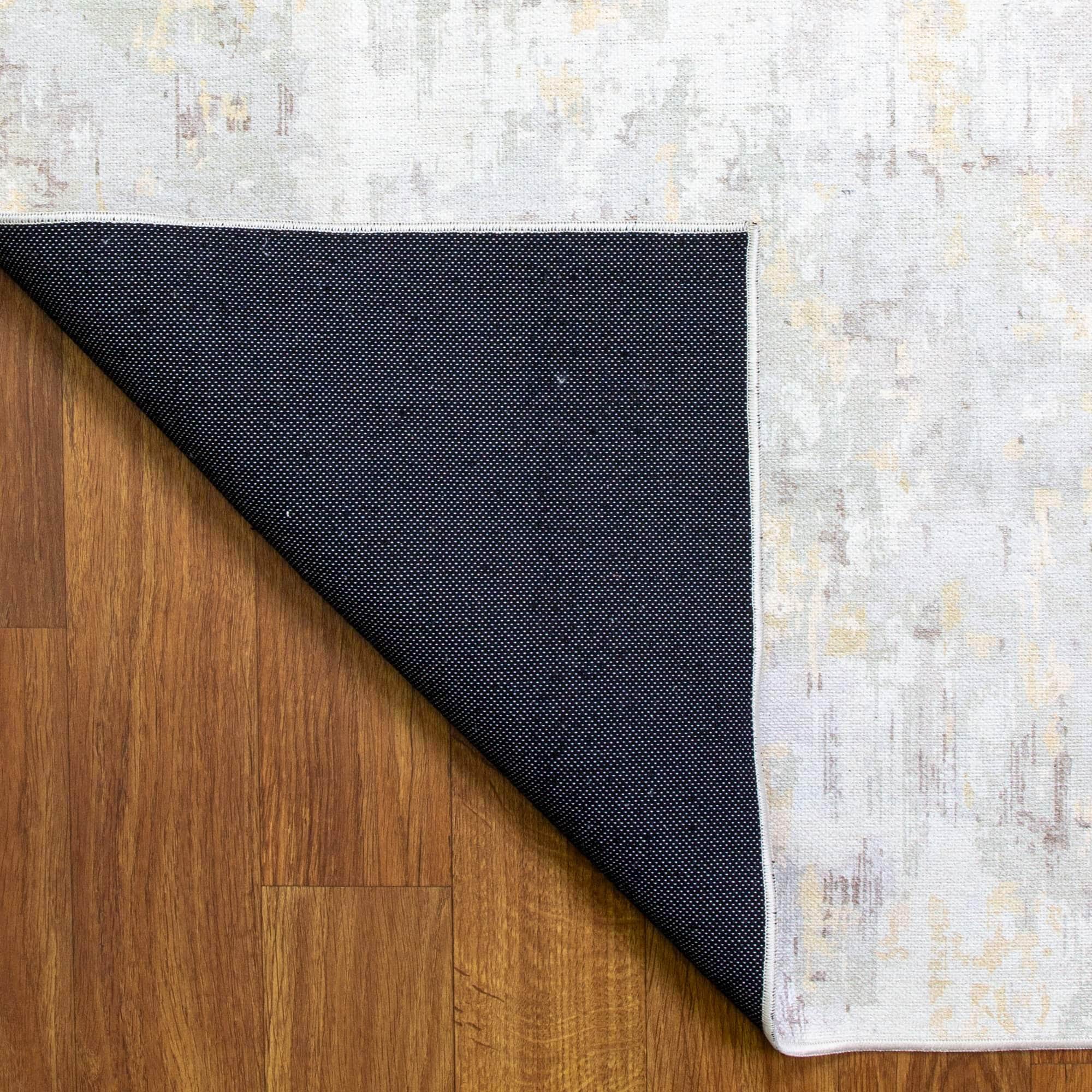 Machine Washable Rug LAN01C Gold / Beige SAR-Lancaster #color_gold / beige