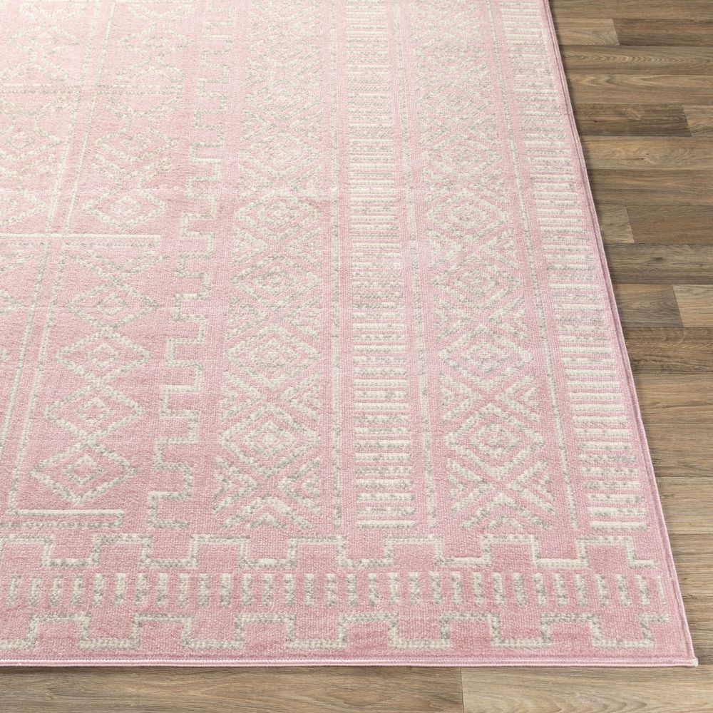 Ustad UST-2308 Dusty Pink Rugs #color_dusty pink