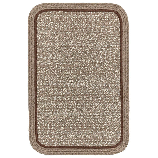 Woolmade Rounded Rectangle Braided Rug 