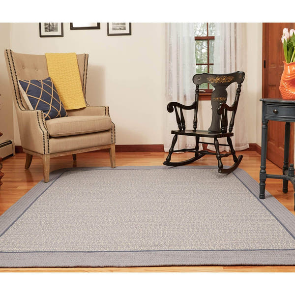 Woolmade Rounded Rectangle Braided Rug 
