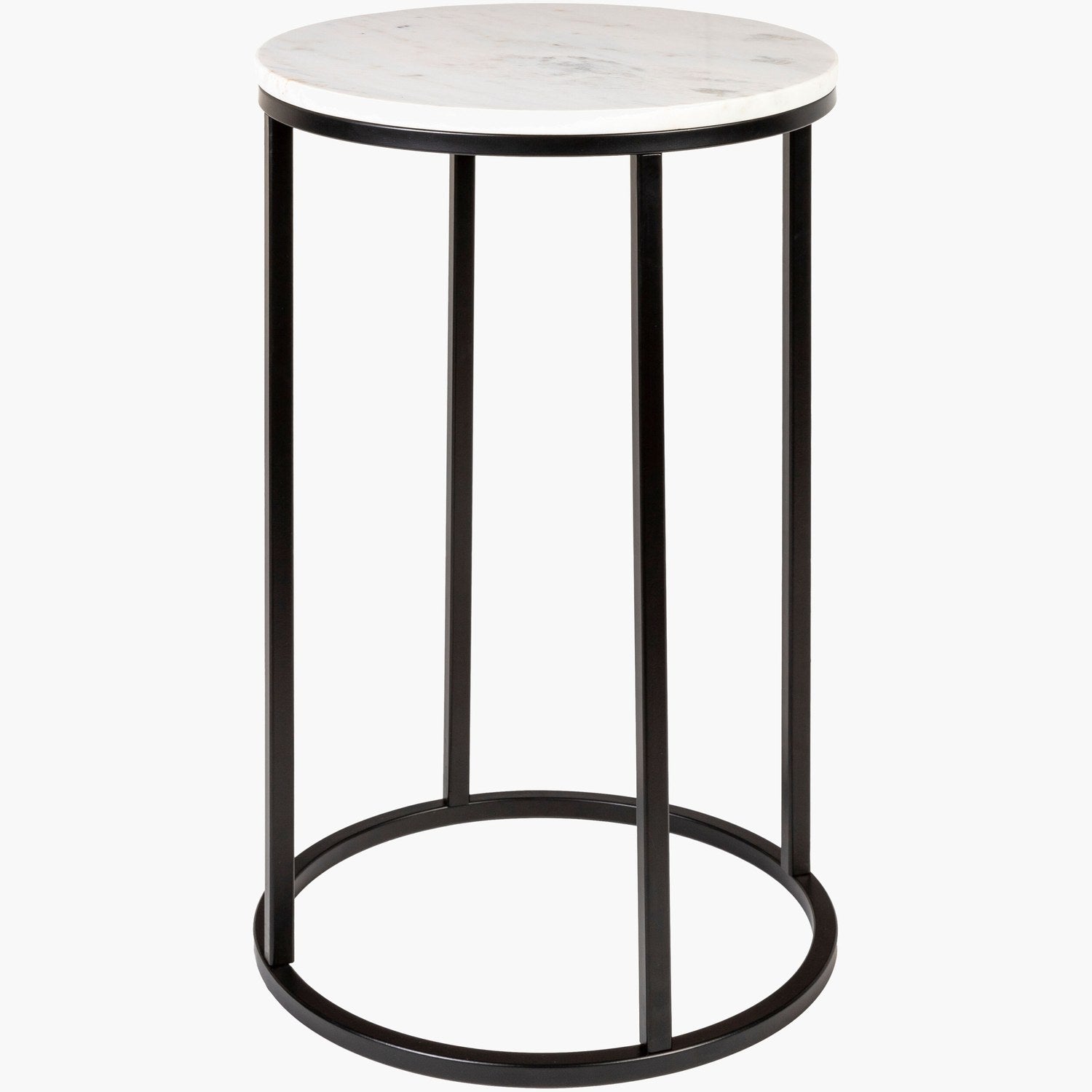 Aryaa End Table in White 013