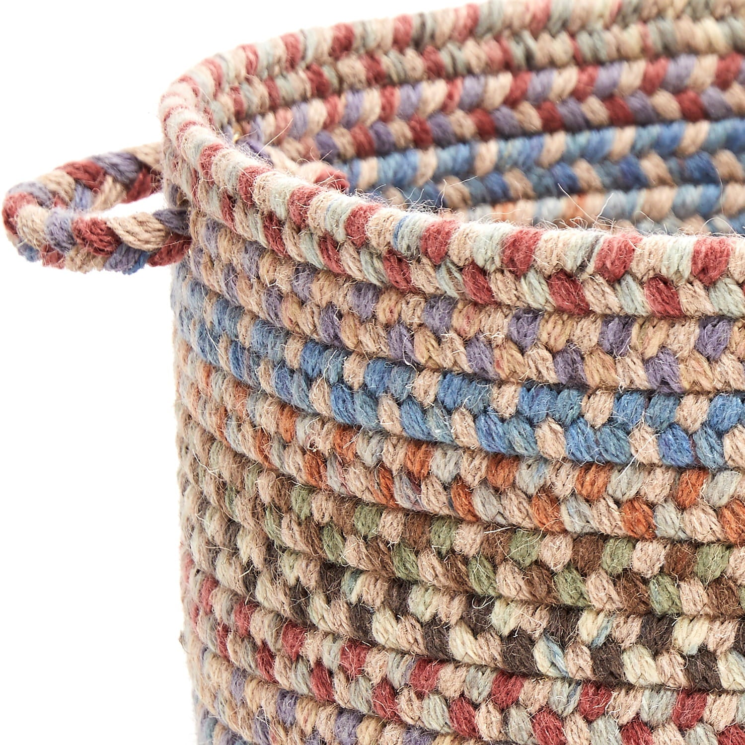 Cherry Hill Braided Wool Baskets #color_butterfield