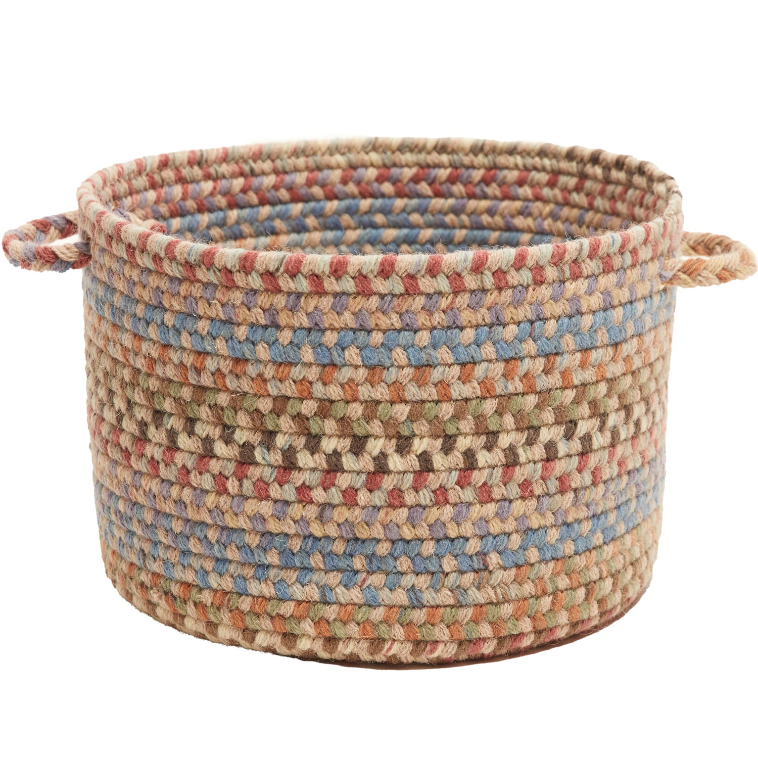 Cherry Hill Braided Wool Baskets #color_butterfield