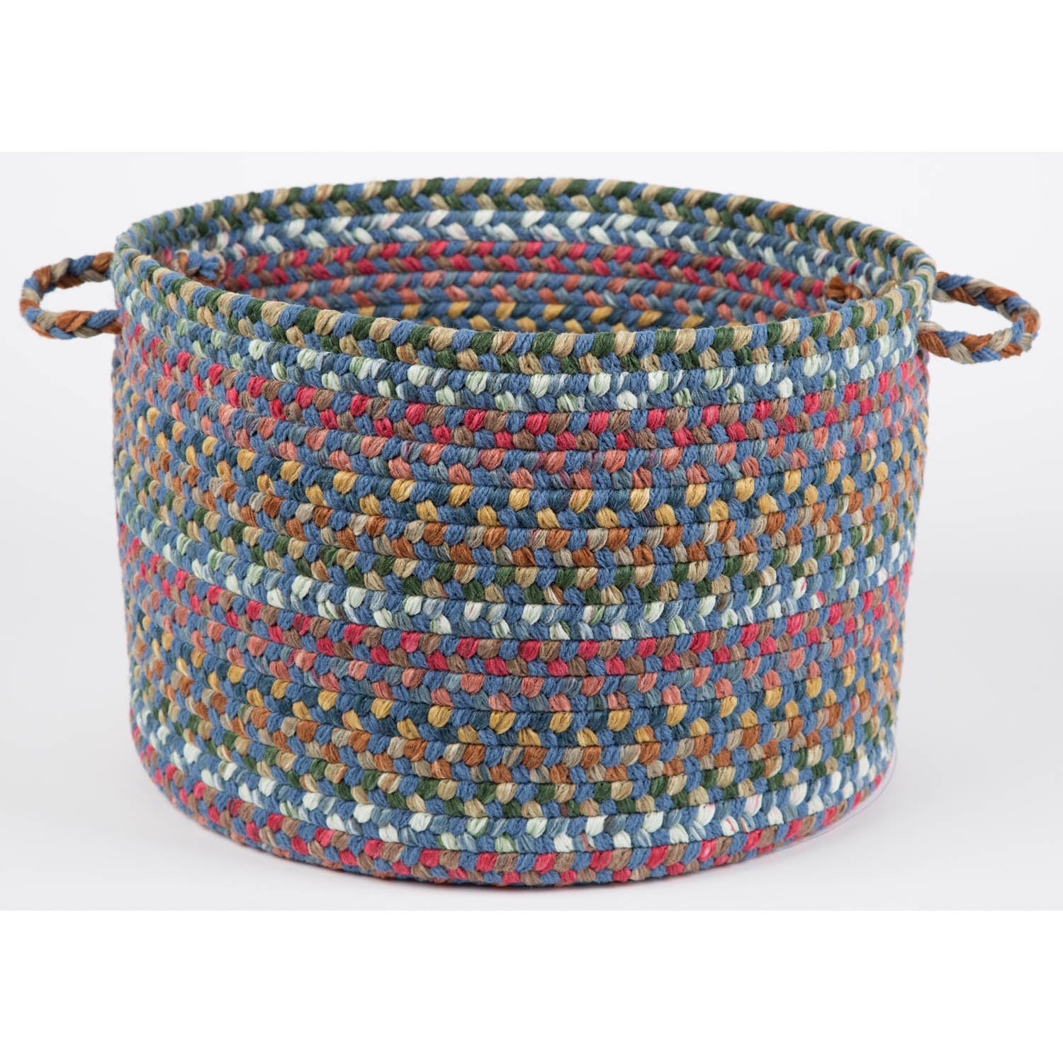 Confetti Rope Storage Basket #color_sapphire