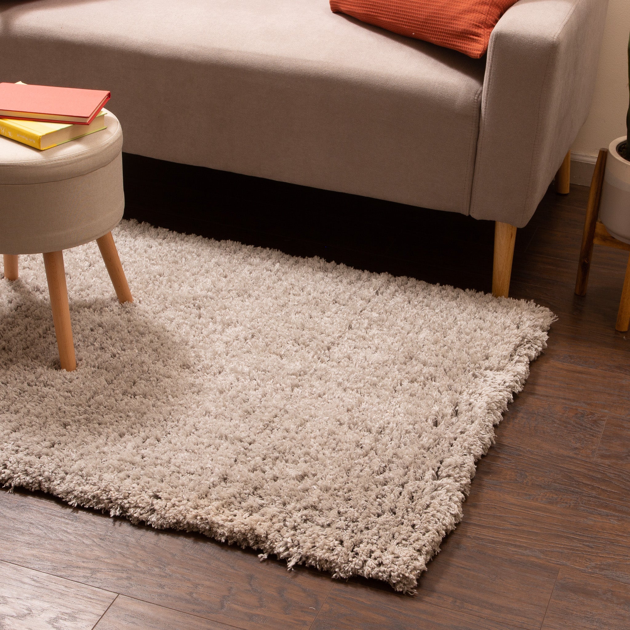 Hygee Cloud Shaggy Non Slip Rug #color_gray