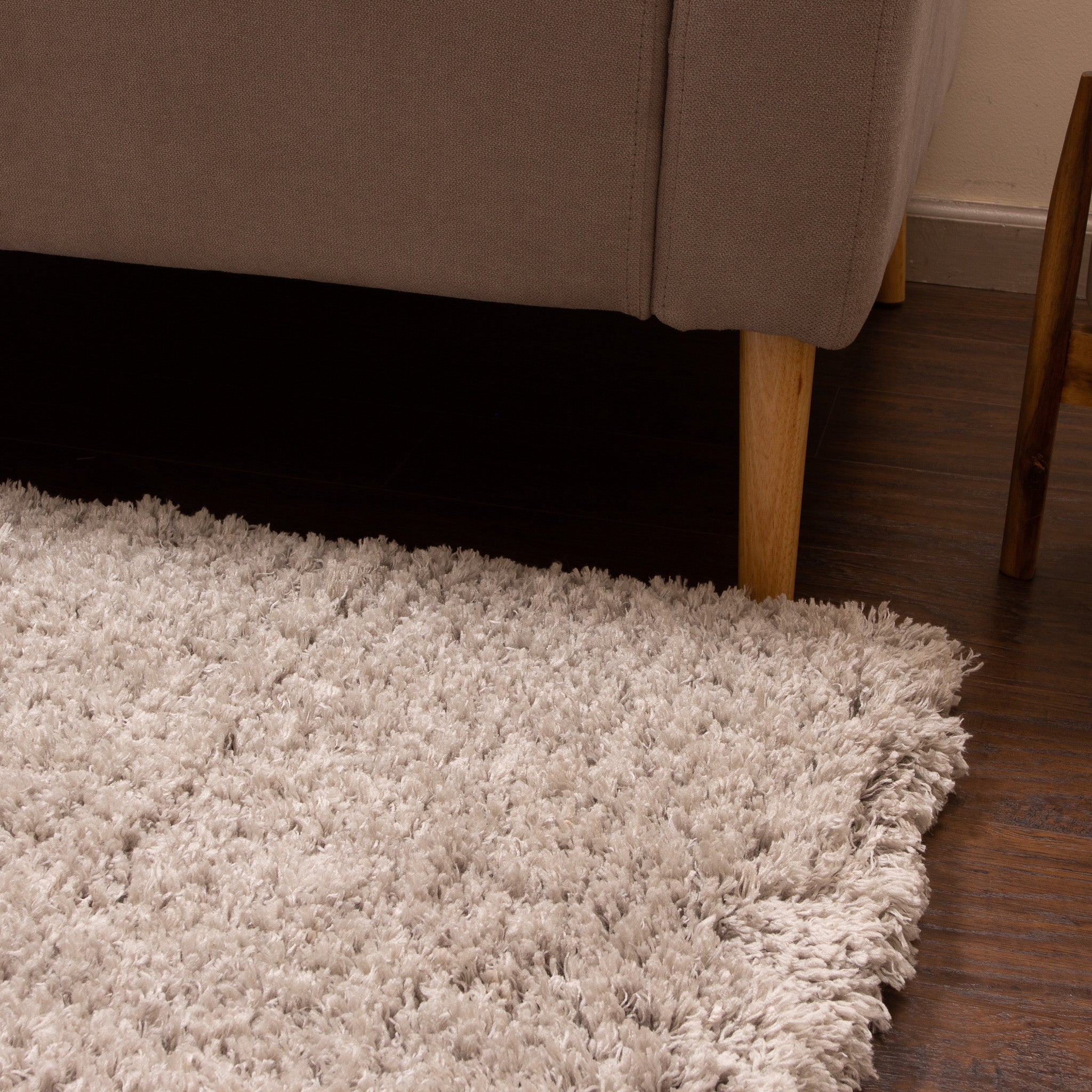 Hygee Cloud Shaggy Non Slip Rug #color_gray