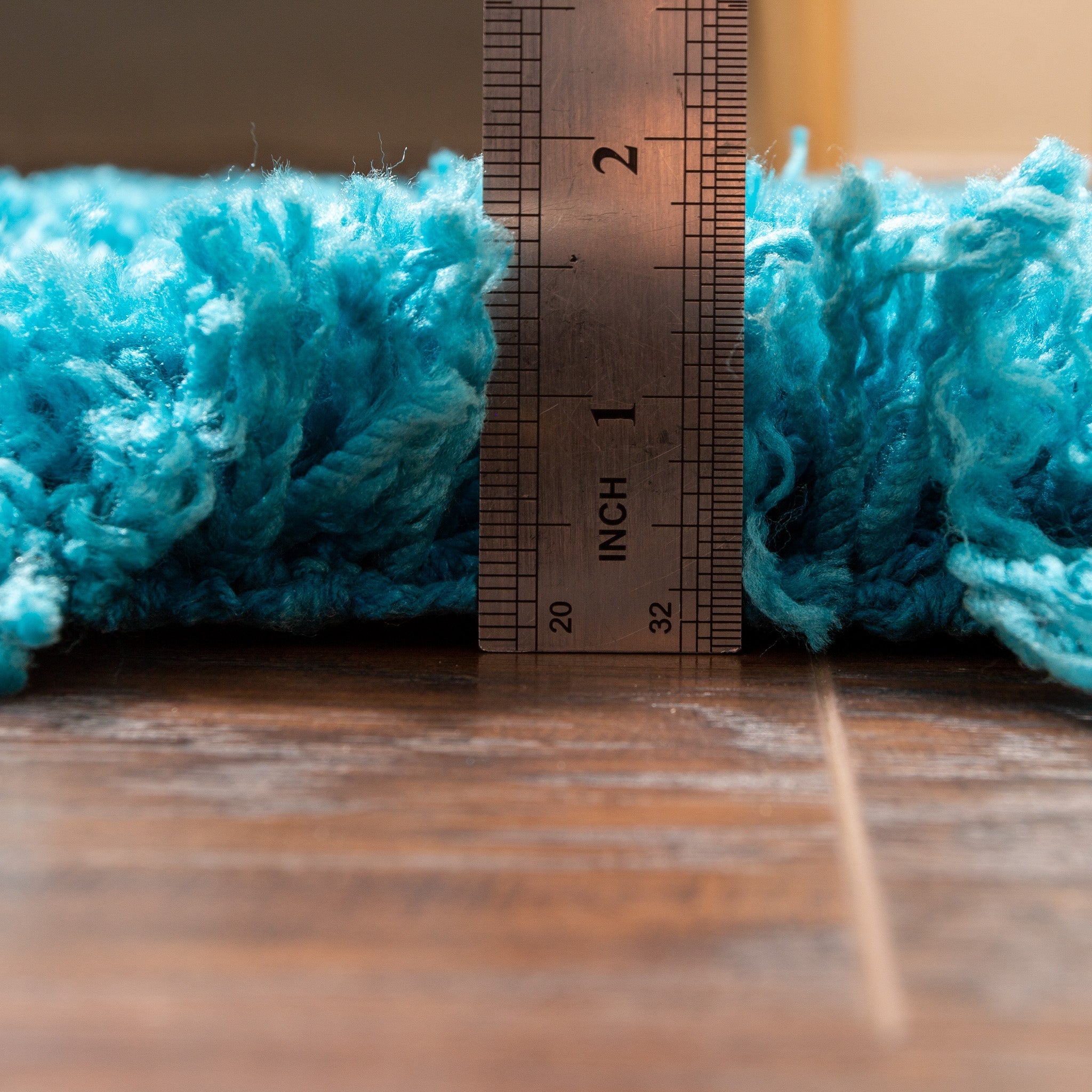 Hygee Cloud Shaggy Non Slip Rug #color_teal