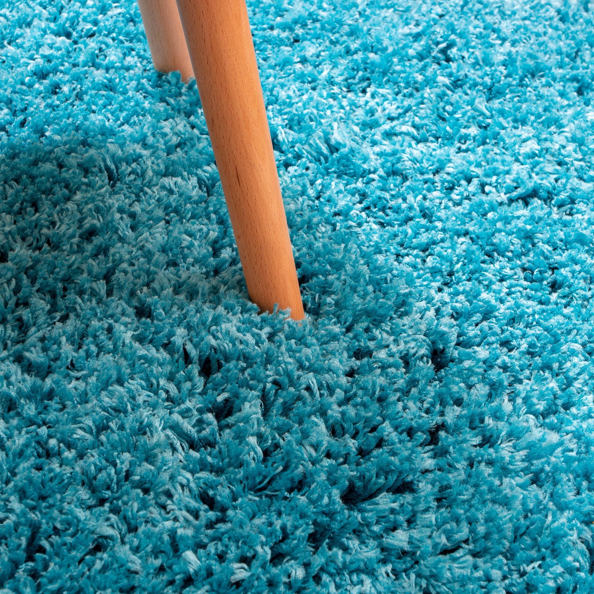 Hygee Cloud Shaggy Non Slip Rug #color_teal