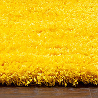 Hygee Cloud Shaggy Non Slip Rug #color_yellow