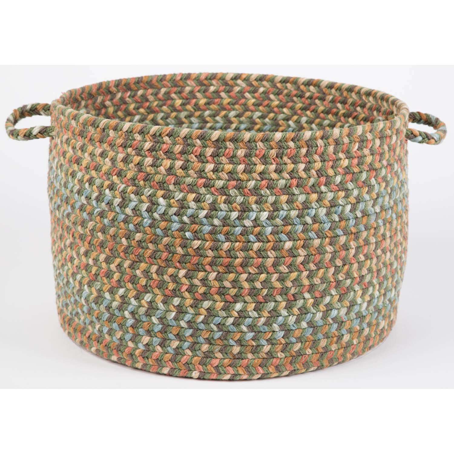Confetti Rope Storage Basket #color_olive
