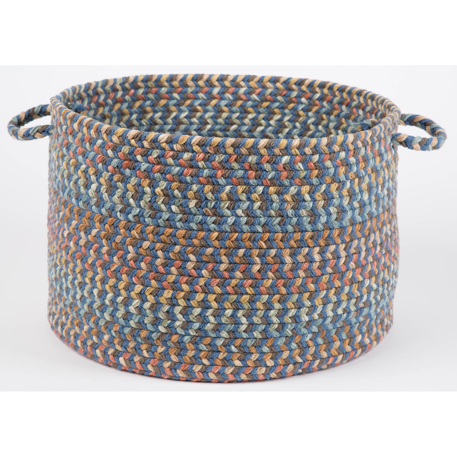 Confetti Rope Storage Basket #color_marina blue