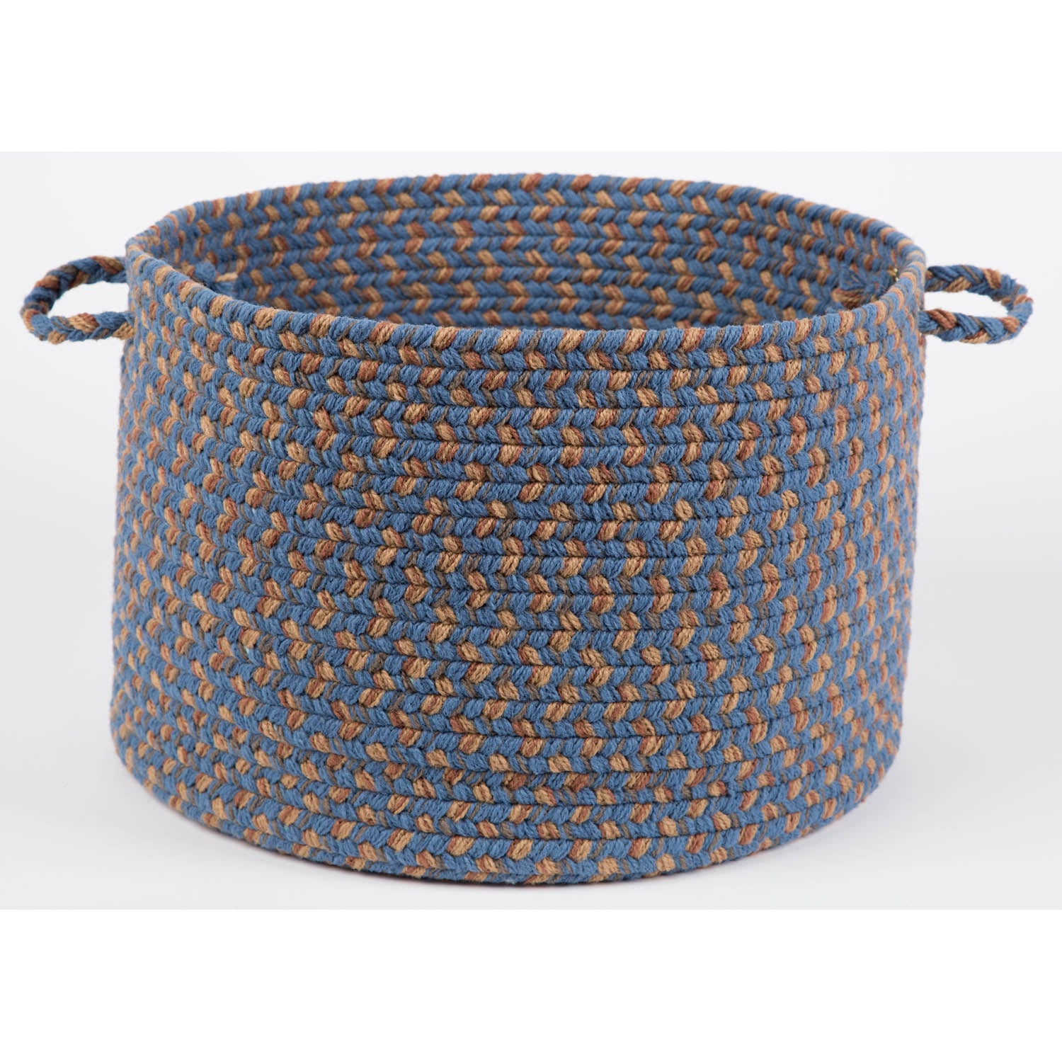 Confetti Rope Storage Basket #color_blue lake