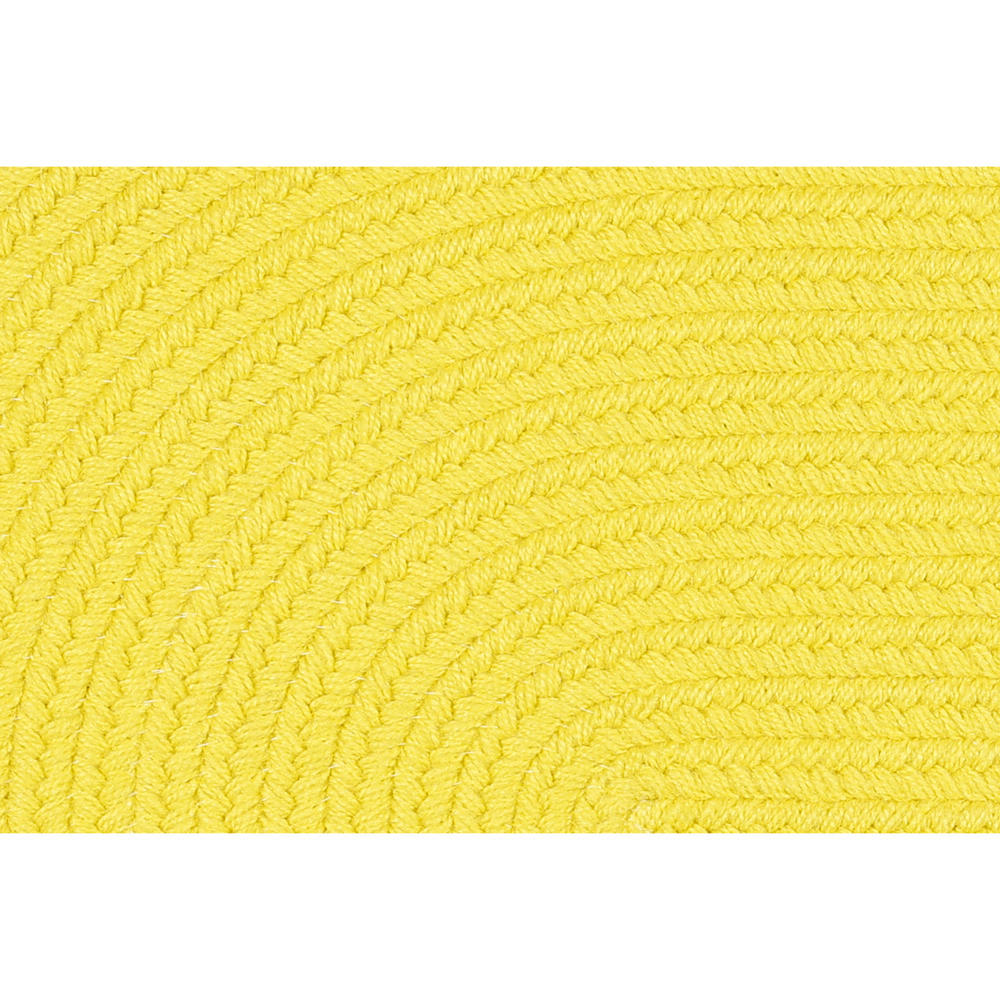Lullaby Childrens Solid Braided Rug #color_yellow