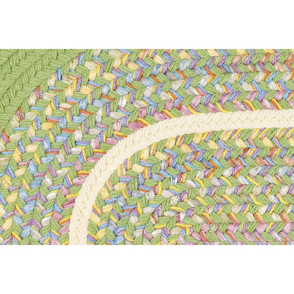 Juvi Playroom Braided Rug #color_lime green