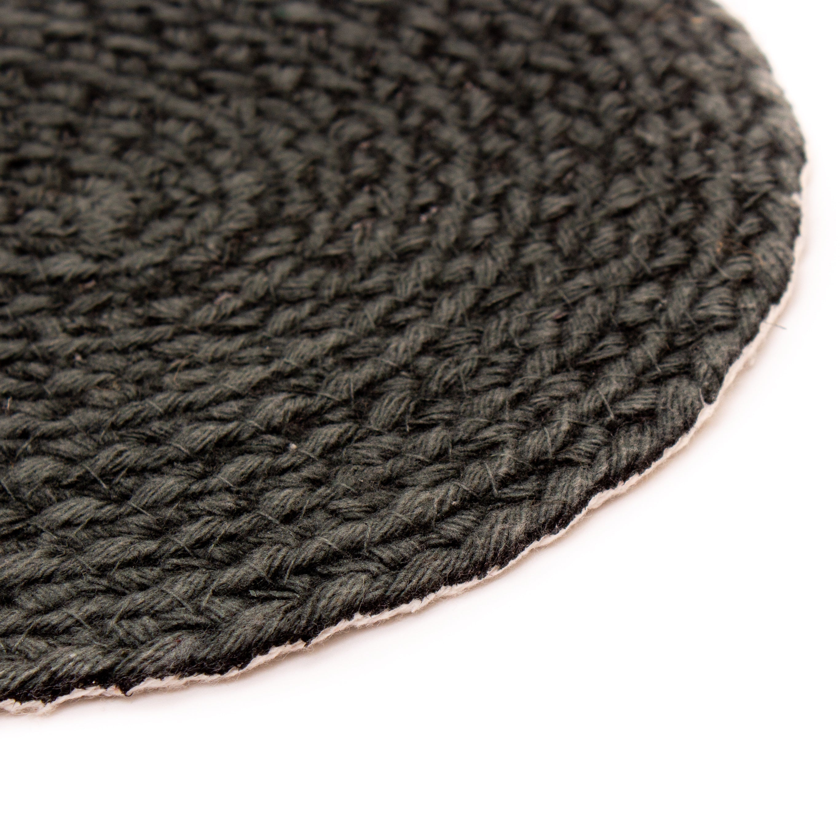 Non Slip Dog Food And Water Mat #color_charcoal