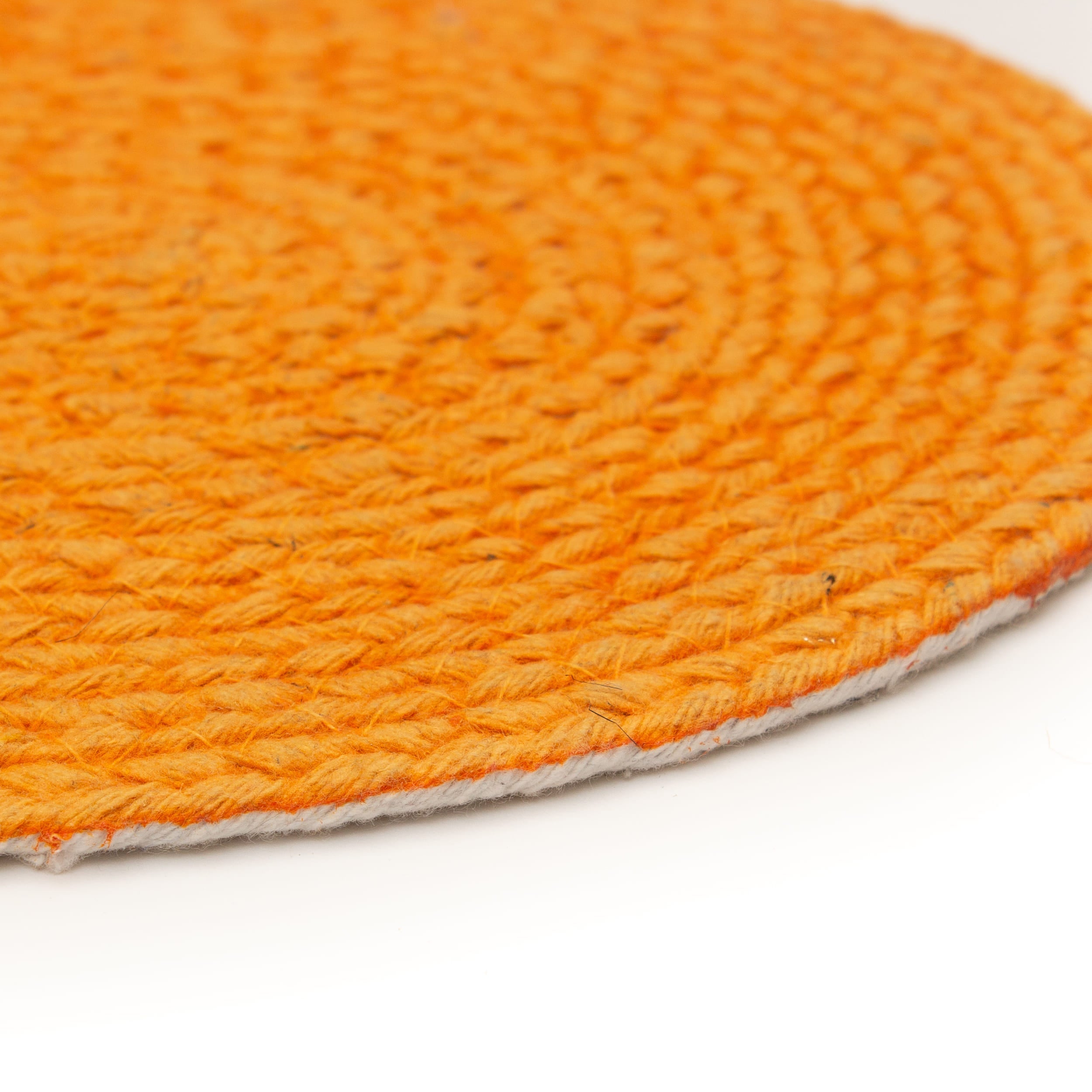 Non Slip Dog Food And Water Mat #color_orange woof