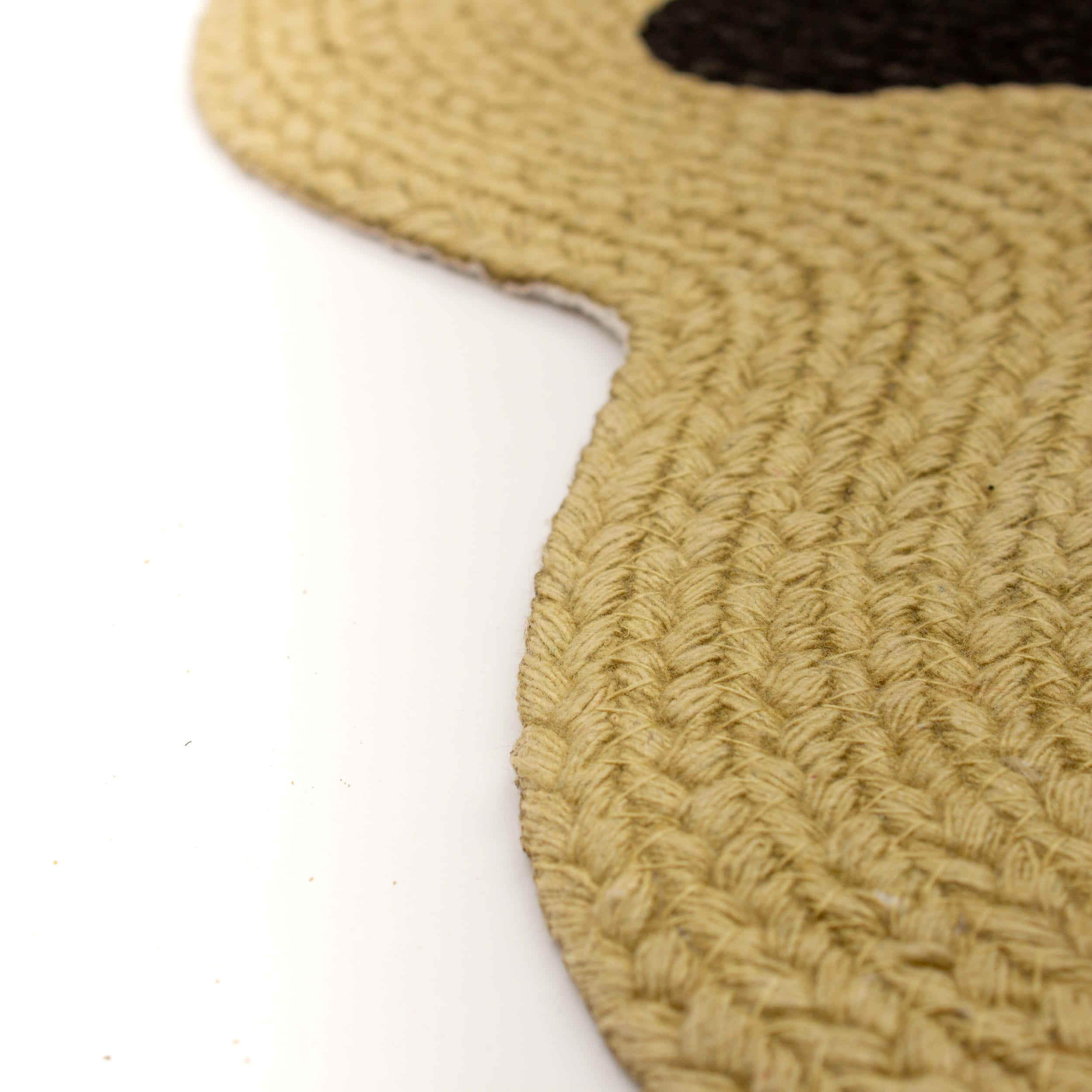 Non Slip Dog Food And Water Mat #color_beige