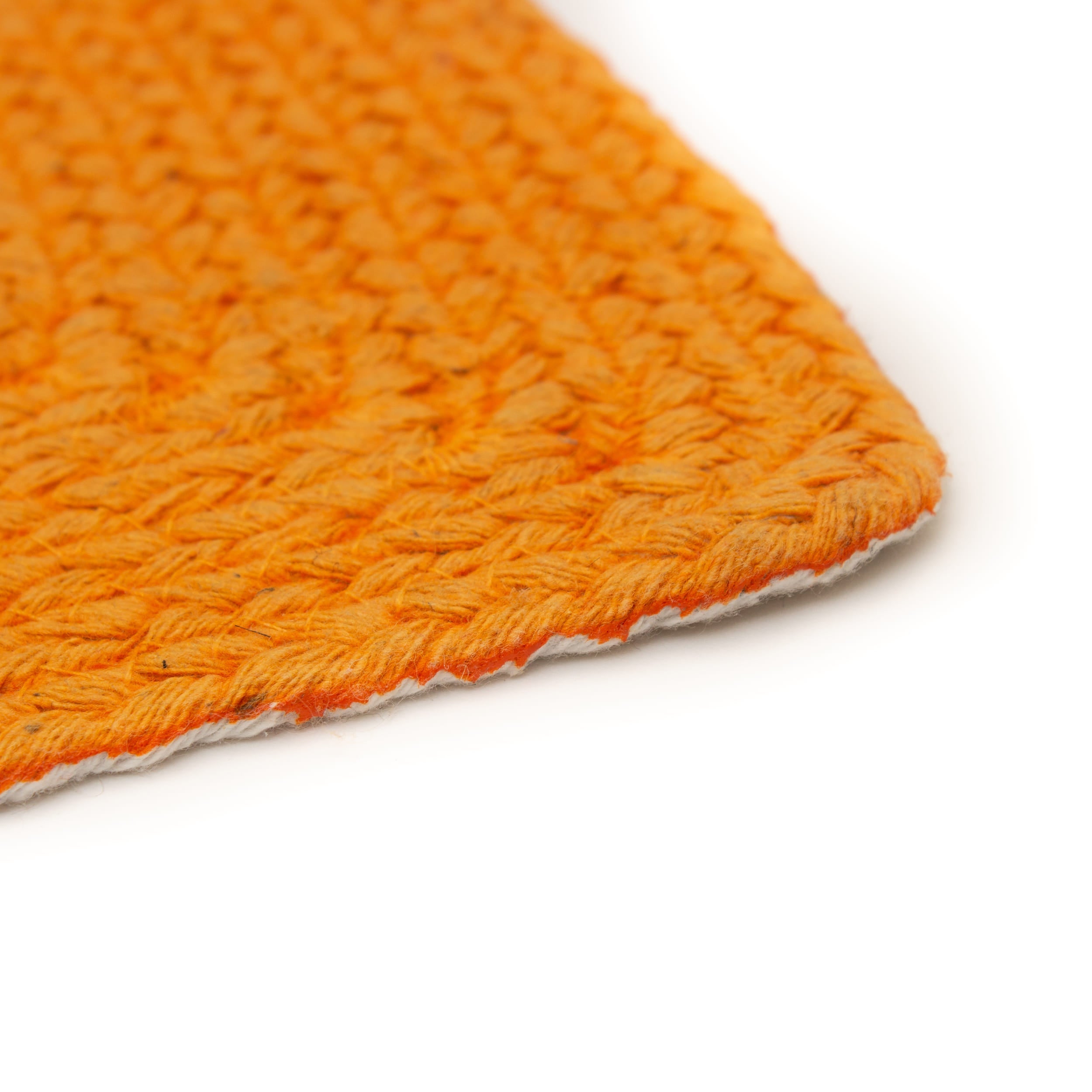 Non Slip Dog Food And Water Mat #color_orange