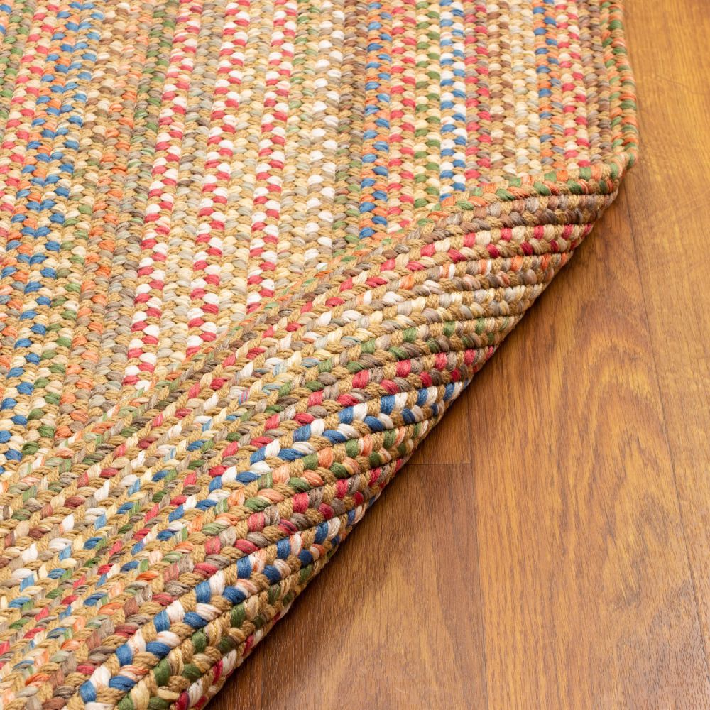 Roxbury Colorful Indoor / Outdoor Braided Rug #color_straw beige
