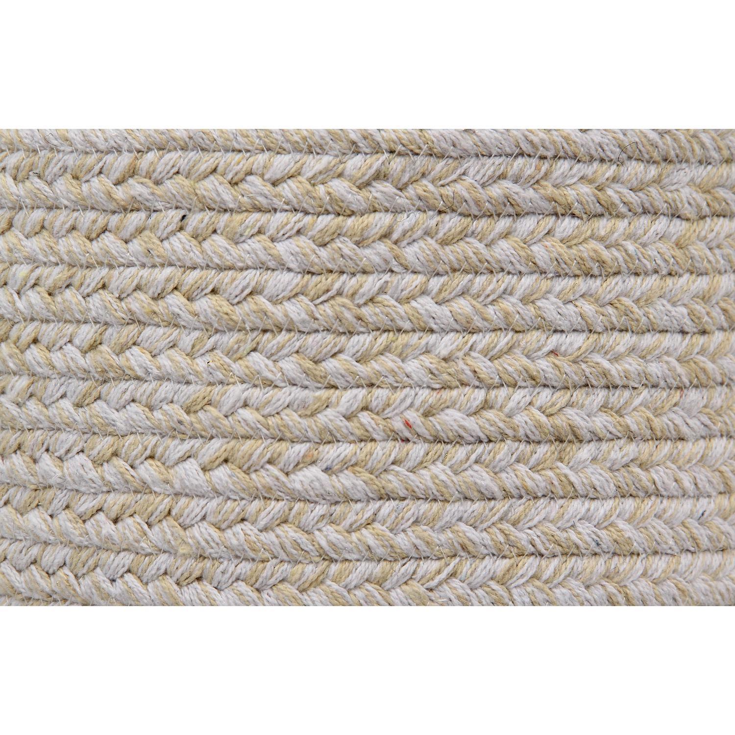 Farmhouse Cotton Braided Storage Basket Set (8-inch, 10-inch, 12-inch) #color_yellow