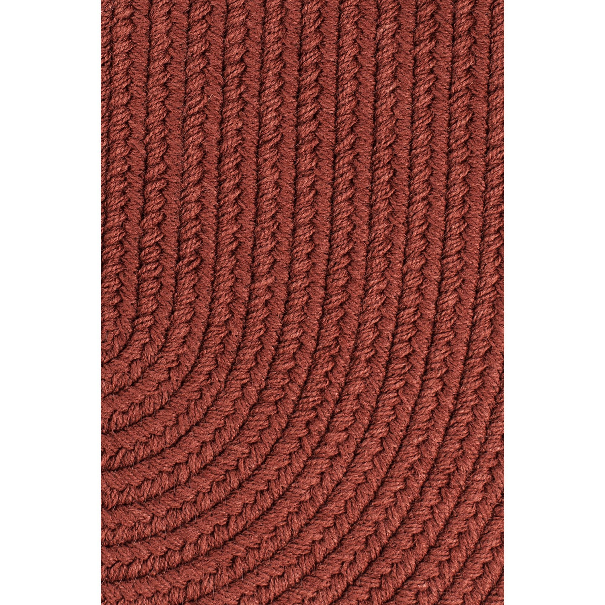 Maui Braided Ultra Durable Outdoor Rug #color_terra cotta