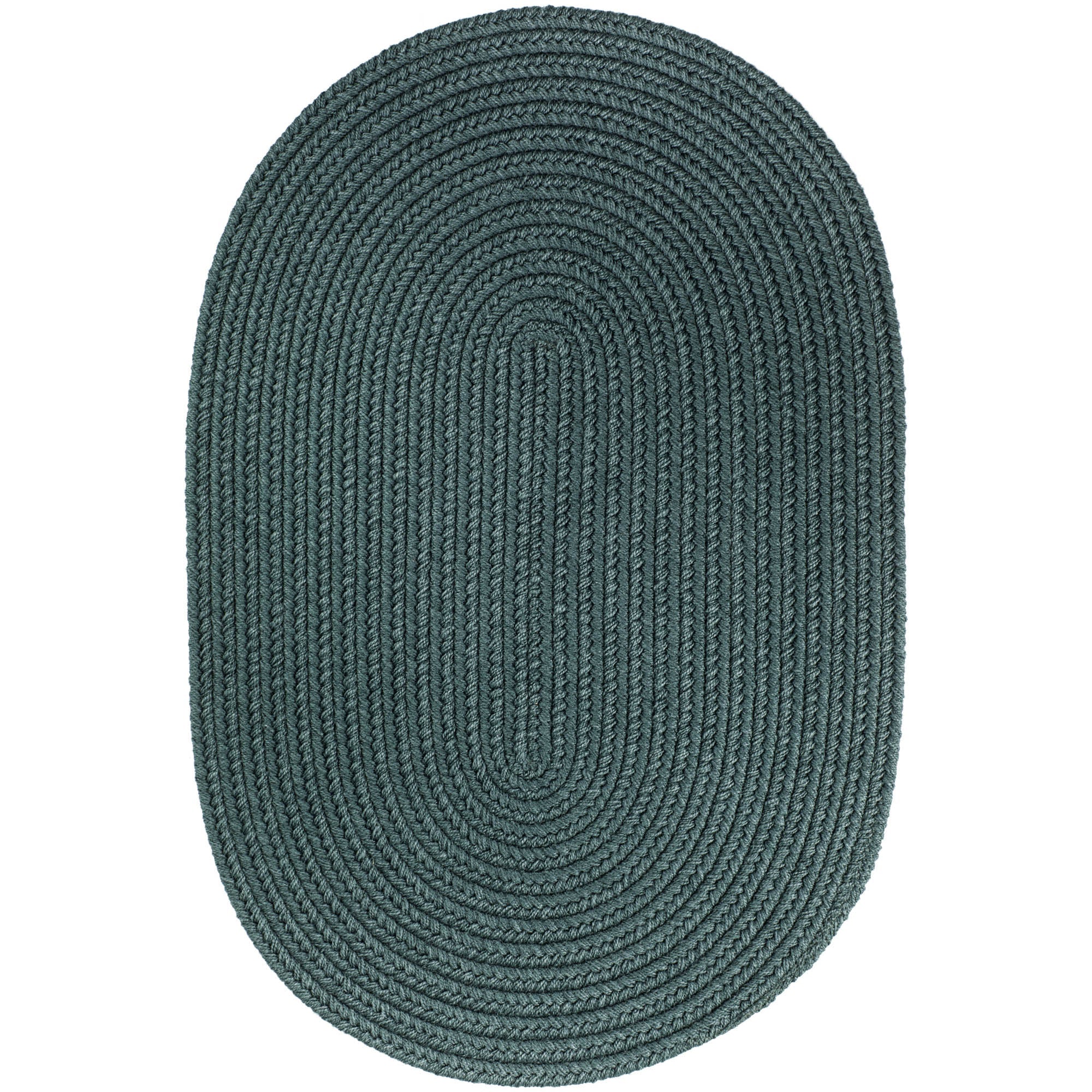 Maui Braided Ultra Durable Outdoor Rug #color_teal green