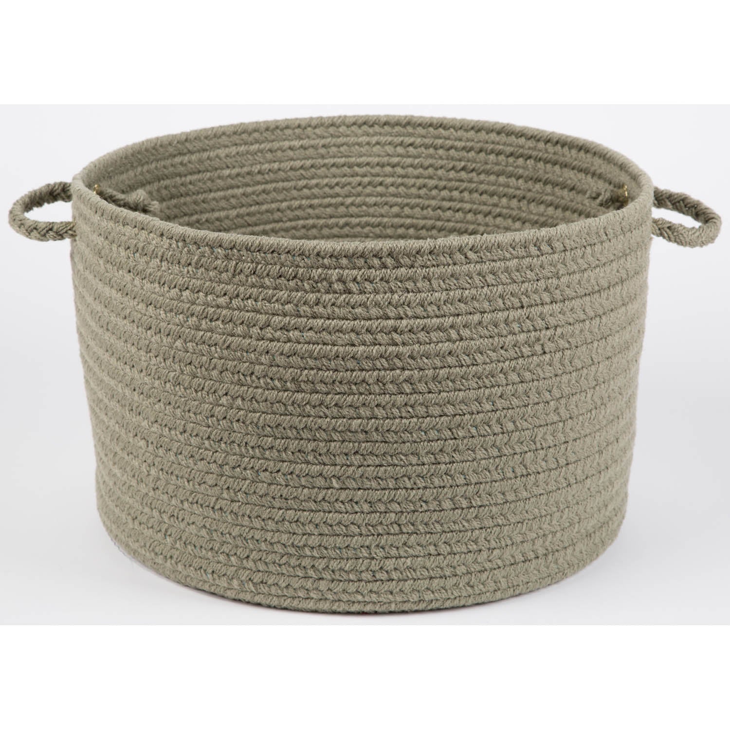 Confetti Rope Storage Basket #color_moss green