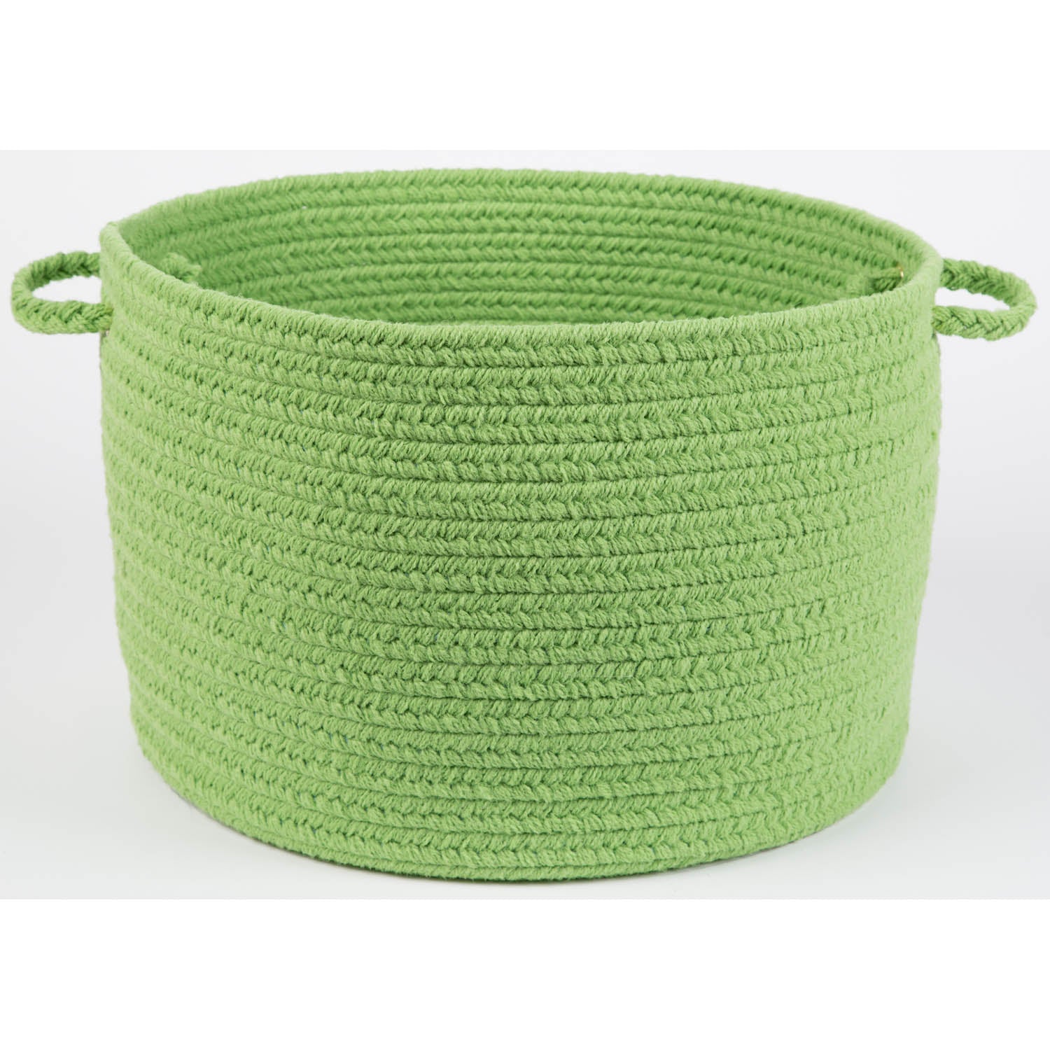 Confetti Rope Storage Basket #color_key lime green