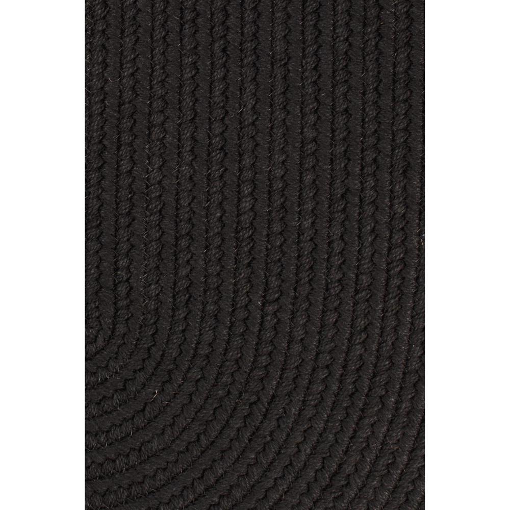 Pura Braided Wool Rug #color_black