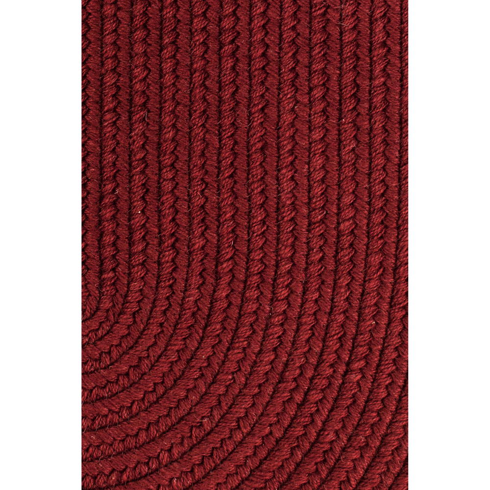 Pura Braided Wool Rug #color_barn red