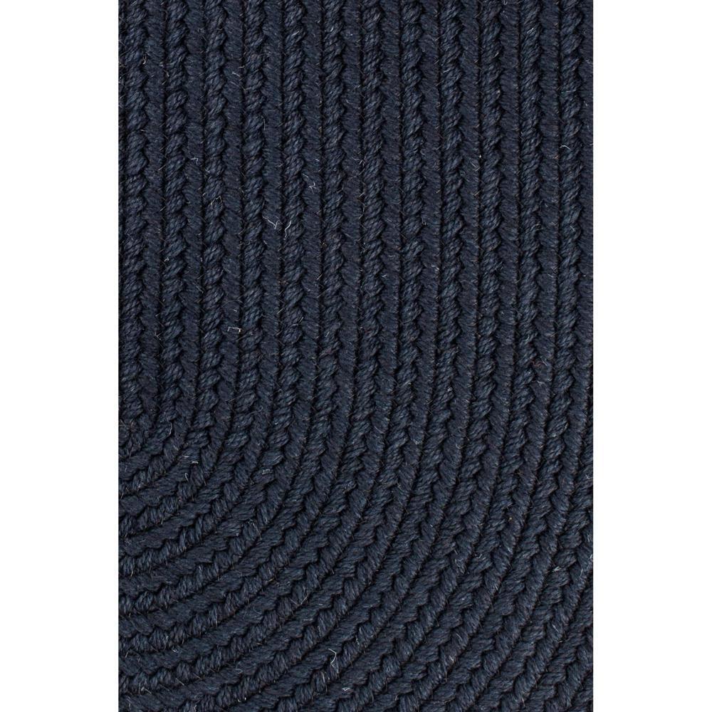Pura Braided Wool Rug #color_navy