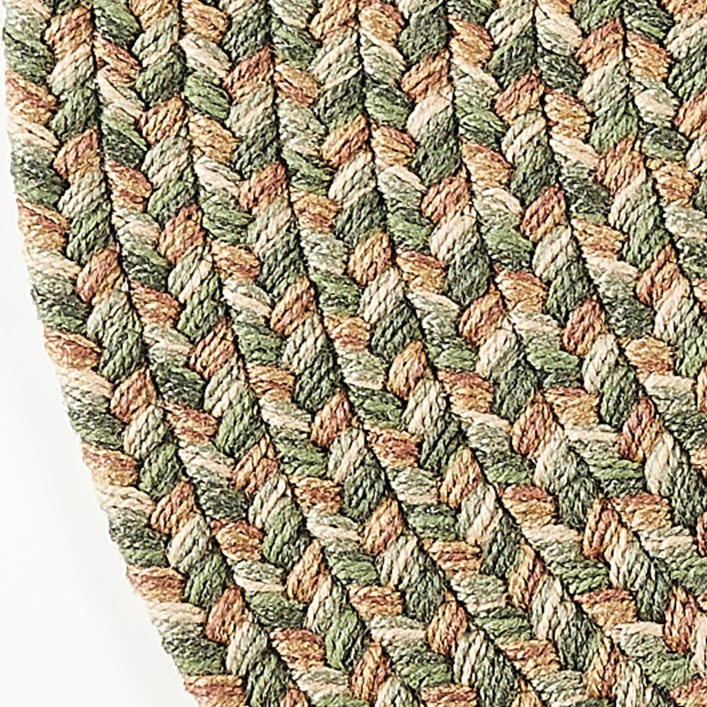 Sanibel Tweed Braided Rug #color_basil