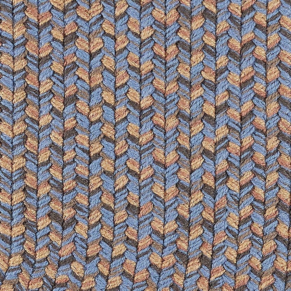 Sanibel Tweed Braided Rug #color_denim blue