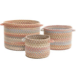 Cherry Hill Braided Wool Baskets 