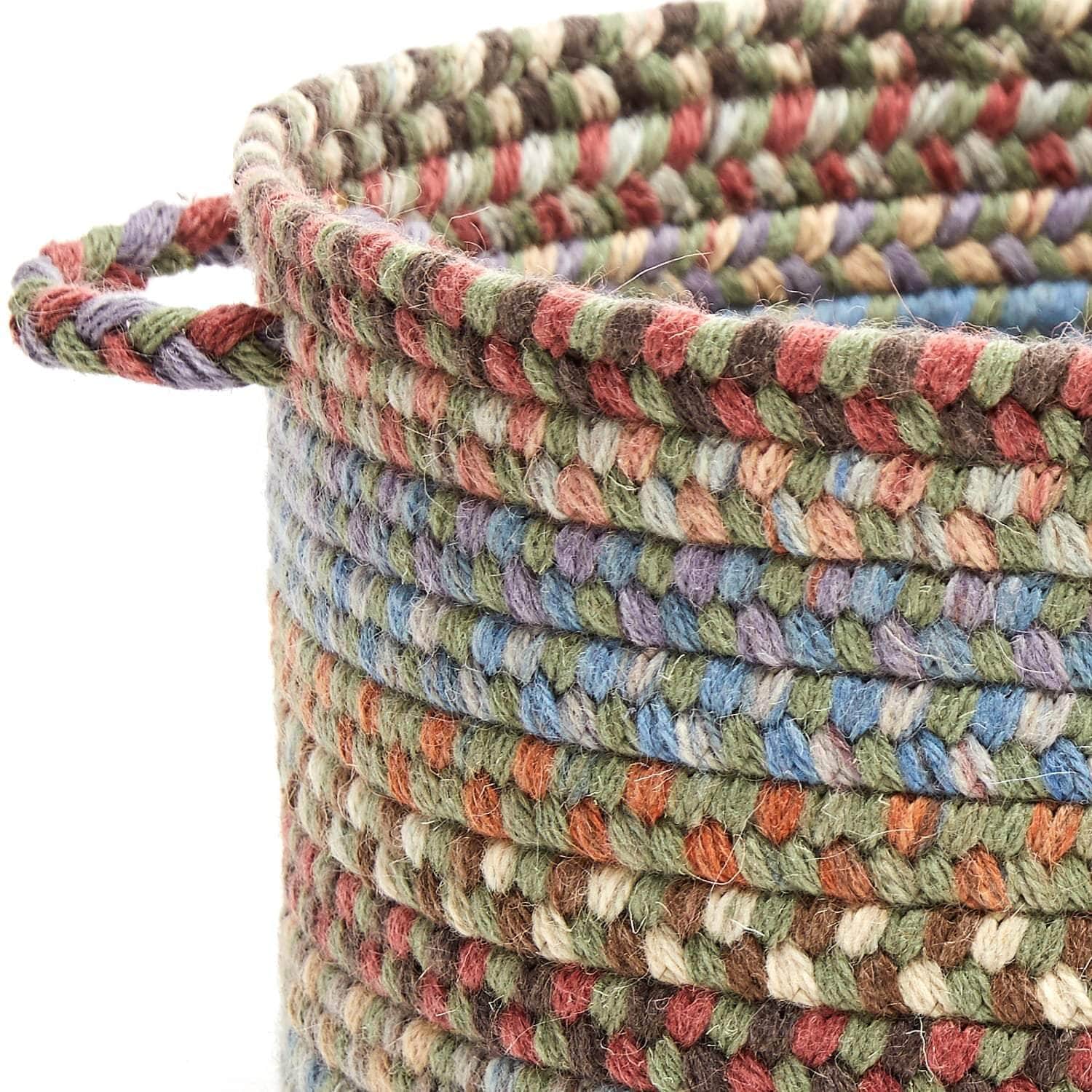 Cherry Hill Braided Wool Baskets 