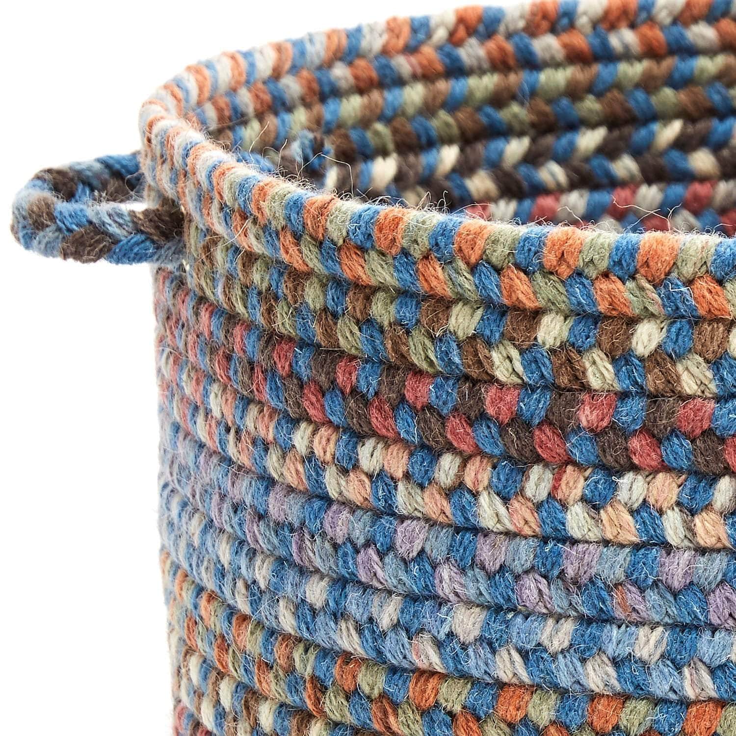 Cherry Hill Braided Wool Baskets 