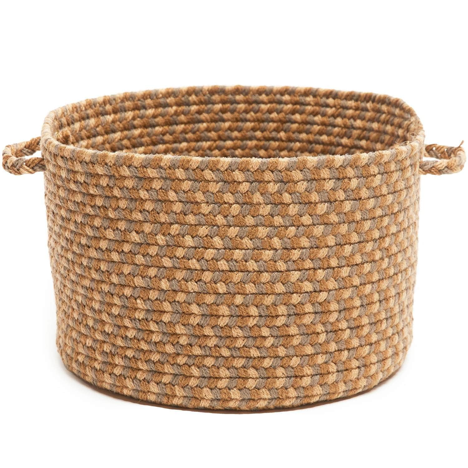 Pinecrest Rustic Braided Storage Basket #color_natural