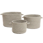 Pinecrest Rustic Braided Storage Basket 