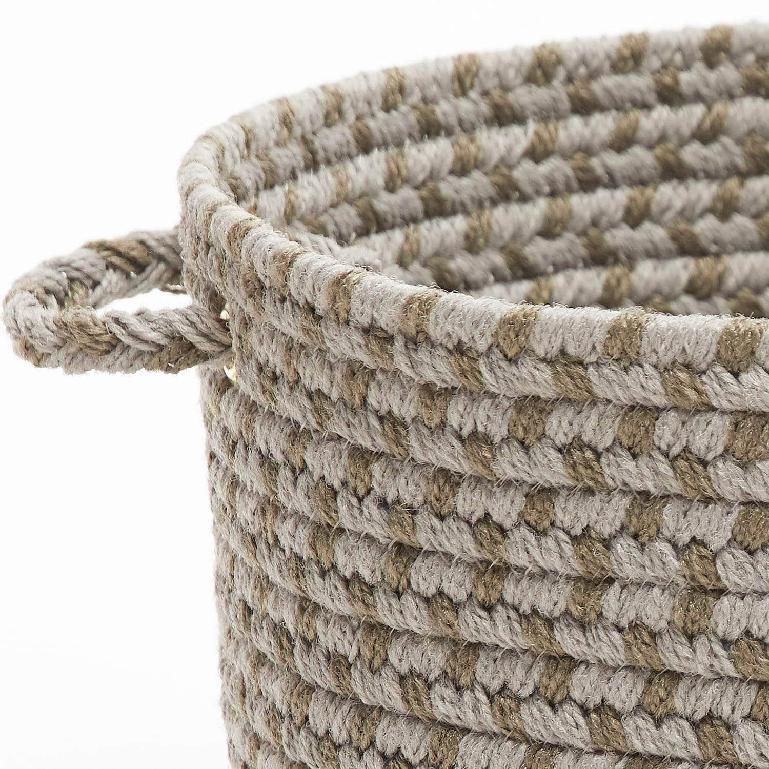 Pinecrest Rustic Braided Storage Basket 
