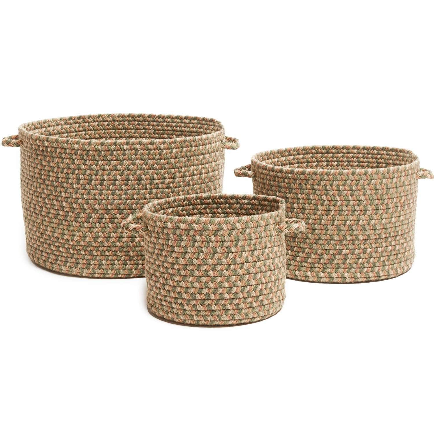 Sanibel Braided Basket #color_basil