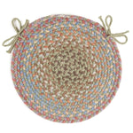 Cherry Hill Braided Wool Chair Pads 