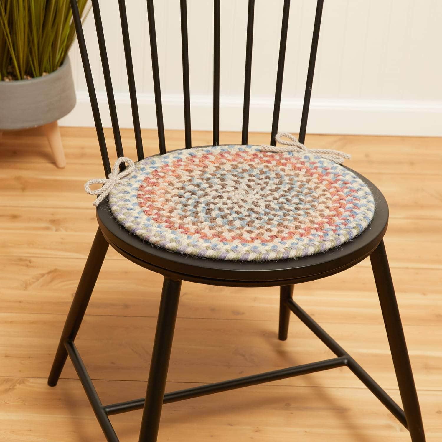 Cherry Hill Braided Wool Chair Pads 