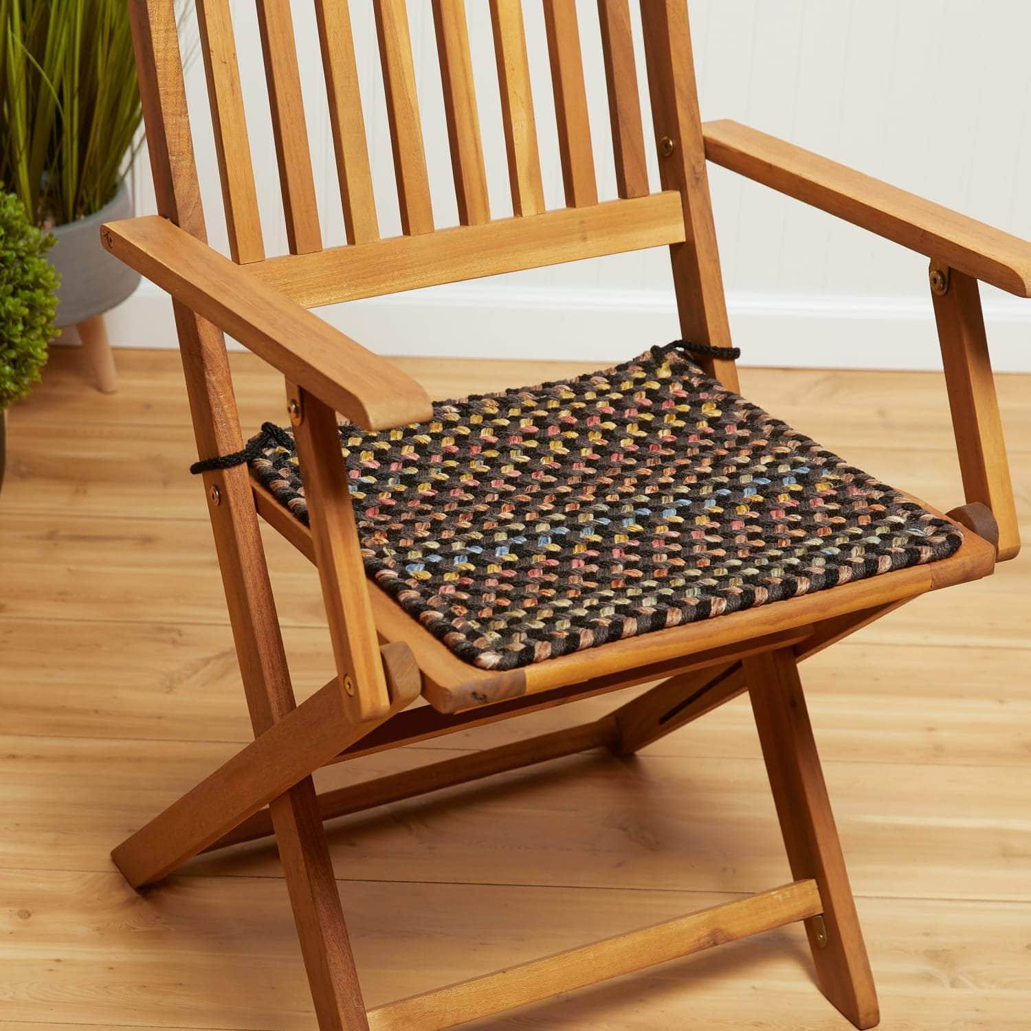 Sanford Braided Chair Pads #color_onyx multi