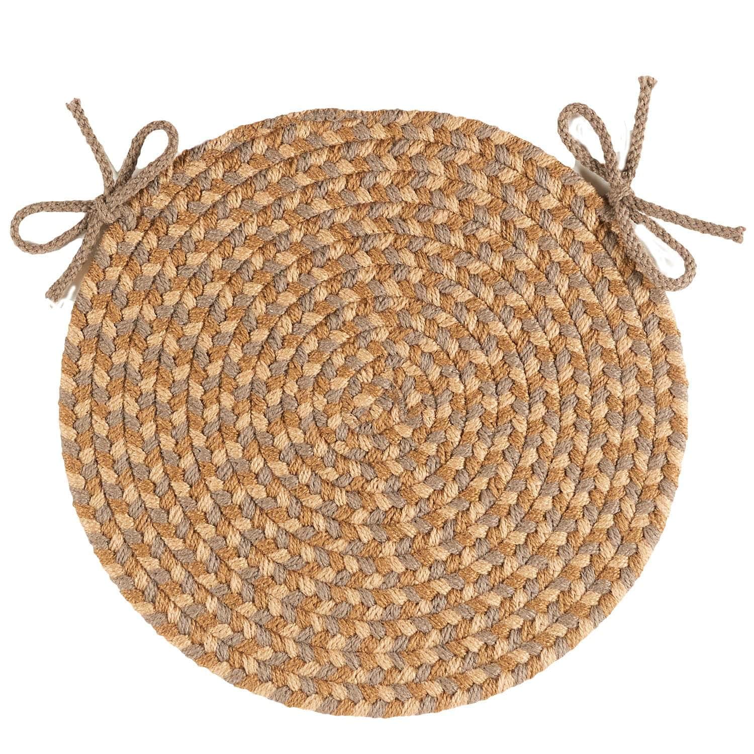 Pinecrest Braided Chair Pads #color_natural