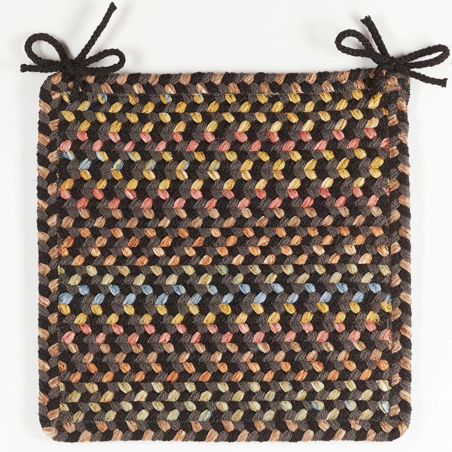 Sanford Braided Chair Pads #color_onyx multi