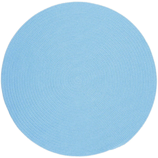 Lullaby Childrens Solid Braided Rug 