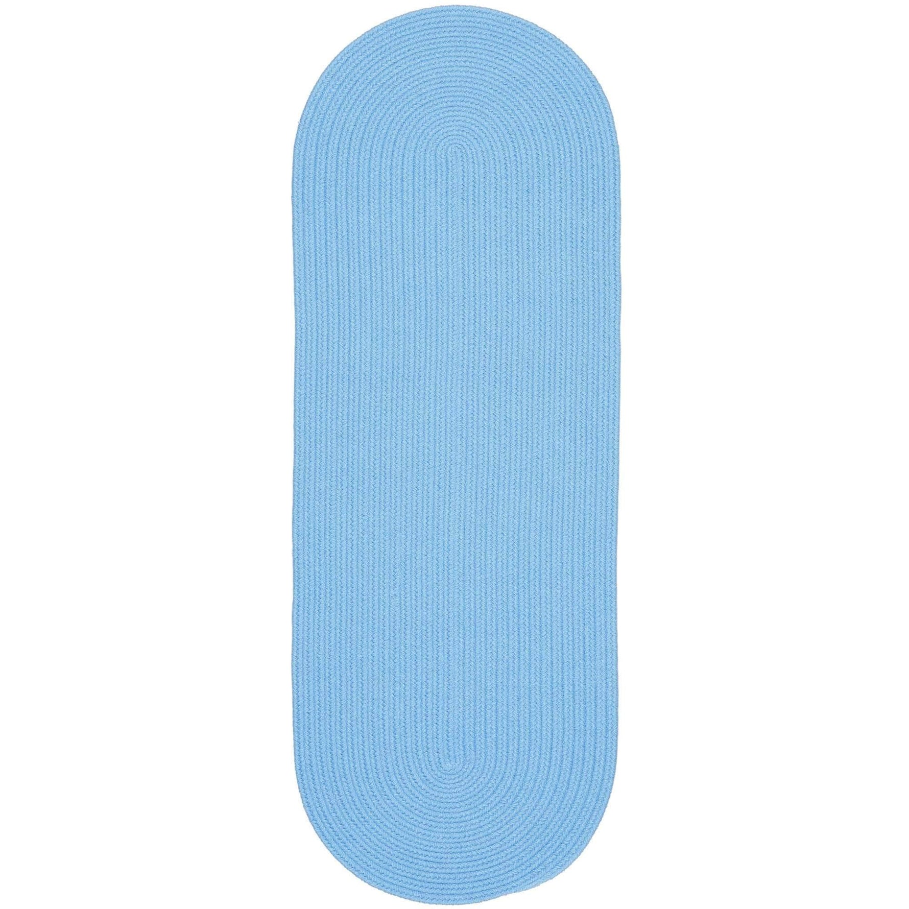 Lullaby Childrens Solid Braided Rug 