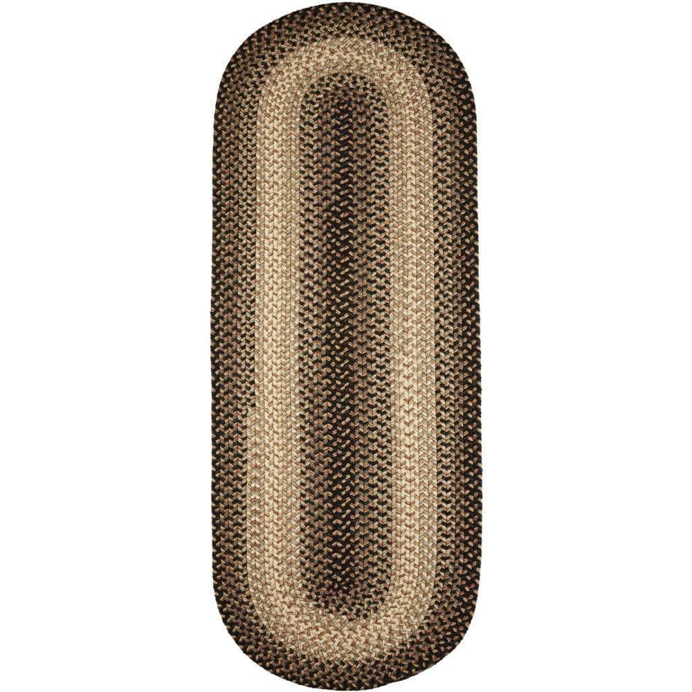 Hartford Braided Rug for Indoor / Outdoor Use #color_charcoal