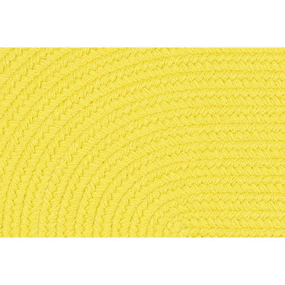 Lullaby Childrens Solid Braided Rug #color_yellow